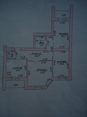 Продам квартиру в г. Орша,  р-н ул. Ленина,  81