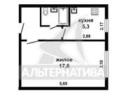 1-комнатная квартира,  г.Брест,  Молодогвардейская,  1979 г.п. w163004